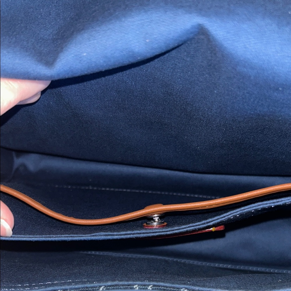 Coach Chain Tabby Shoulder Bag in Signature Denim, NWT, box & dust bag! - Picture 11 of 16